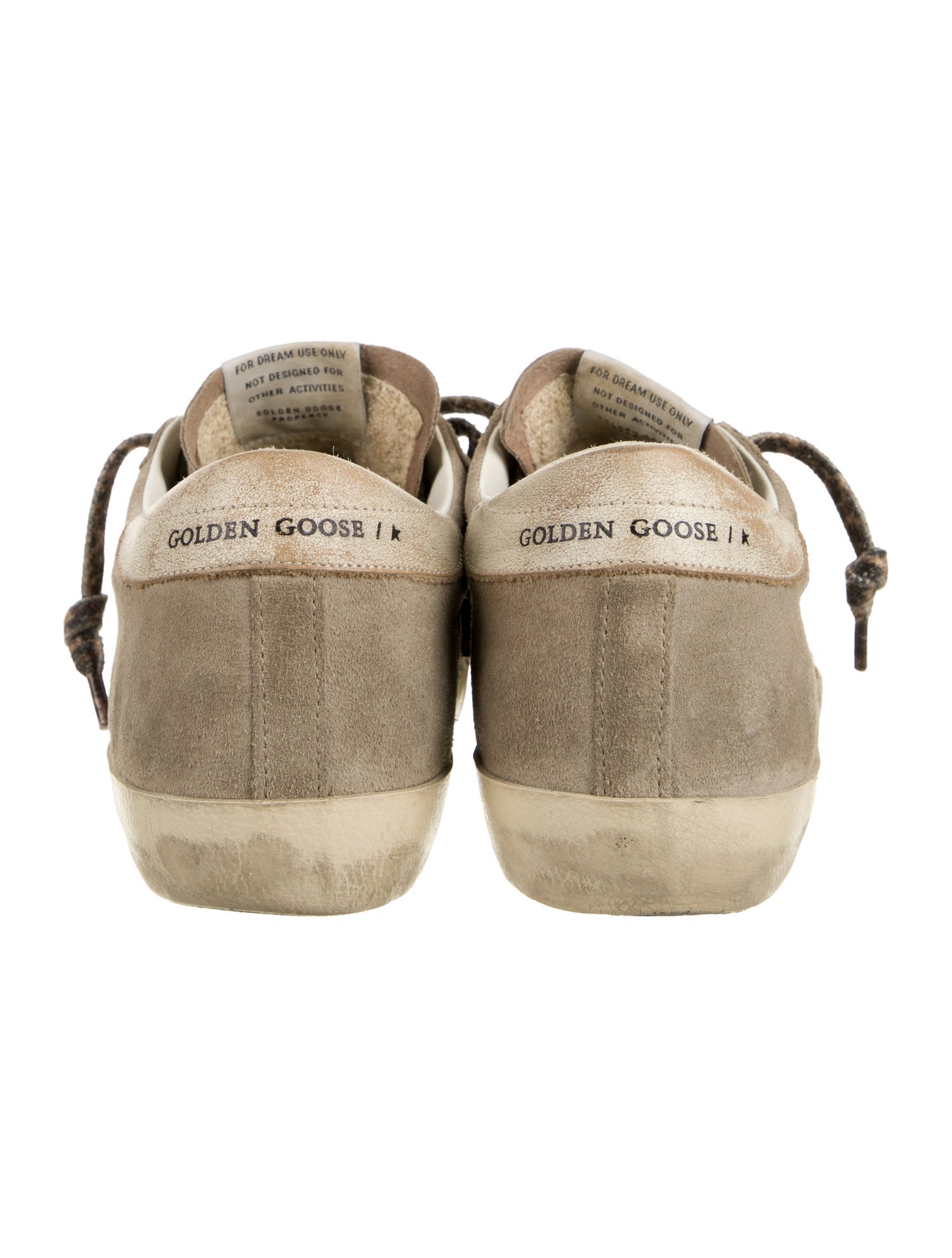 Golden Goose Suede Glitter Accents Sneakers